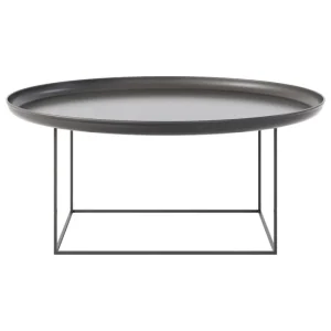 HAY Tische-NORR11 Duke Couchtisch, 90 cm, Earth Black