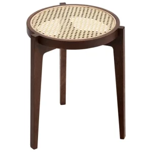 FDB Mu00f8bler Tische-NORR11 Le Roi Beistelltisch, Esche dunkel geräuchert - Rattan