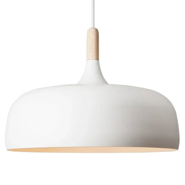 Normann Copenhagen Deckenleuchten-Northern Acorn Pendelleuchte, Mattweiß