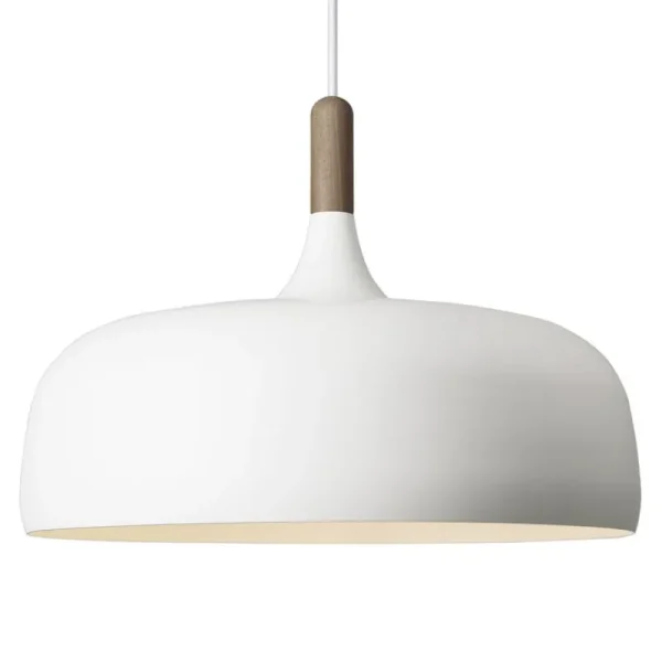 Normann Copenhagen Deckenleuchten-Northern Acorn Pendelleuchte, Mattweiß
