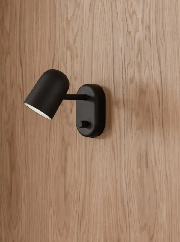 Artemide Wandleuchten-Northern Buddy Wandleuchte, schwarz