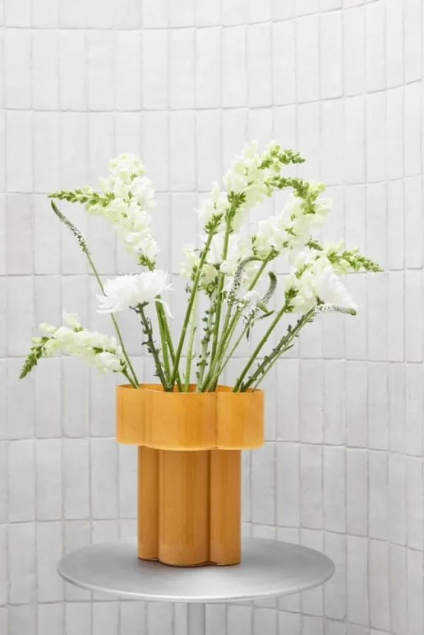 STOFF Copenhagen Vasen-Northern Fab Vase, gelb