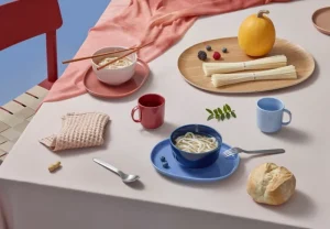 Kinder Nuppu Geschirr Für Kinder^Junior Handtuchset, Preiselbeere – Heidelbeere – Moltebeere