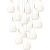 Muuto Deckenleuchten-Nuura Anoli 13 Pendelleuchte, opal