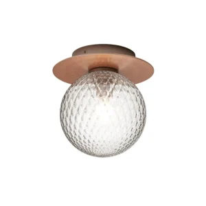 Nuura Außenbeleuchtung | Außenleuchten^Liila 1 Outdoor Wand-/Deckenleuchte, Dunkelbronze - Klar