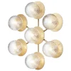 Nuura Wandleuchten | Deckenleuchten-Liila Star Wand-/Deckenleuchte, Nordic Gold - Klarglas