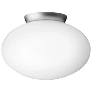 AGO Deckenleuchten-Nuura Rizzatto 301 Deckenleuchte, Satinsilber - Opalweiß