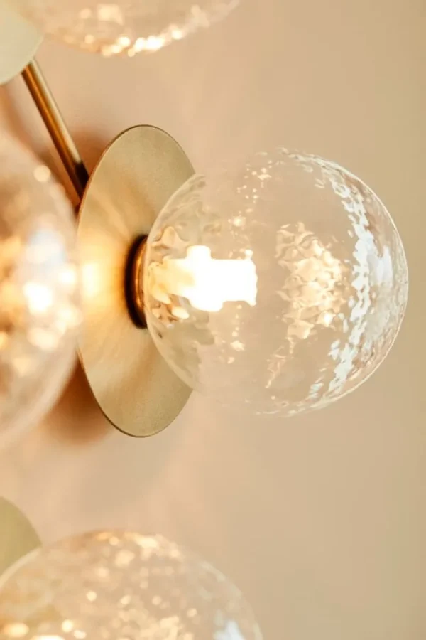 Petite Friture Wandleuchten | Deckenleuchten-Nuura Wand-/Deckenleuchte Liila 12, gold – klar
