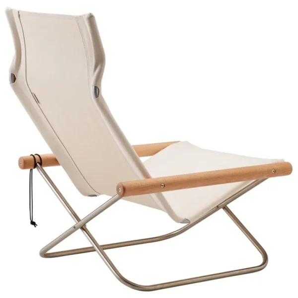 HAY Sitzgelegenheiten-Nychair X Nychair X Loungesessel, Buche - Weiß