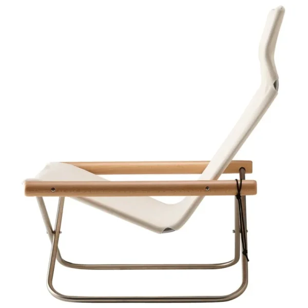 HAY Sitzgelegenheiten-Nychair X Nychair X Loungesessel, Buche - Weiß