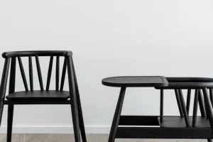 Kinder Oaklings Möbel Für Das Kinderzimmer^Storm Kinderstuhl, schwarz gebeizte Eiche