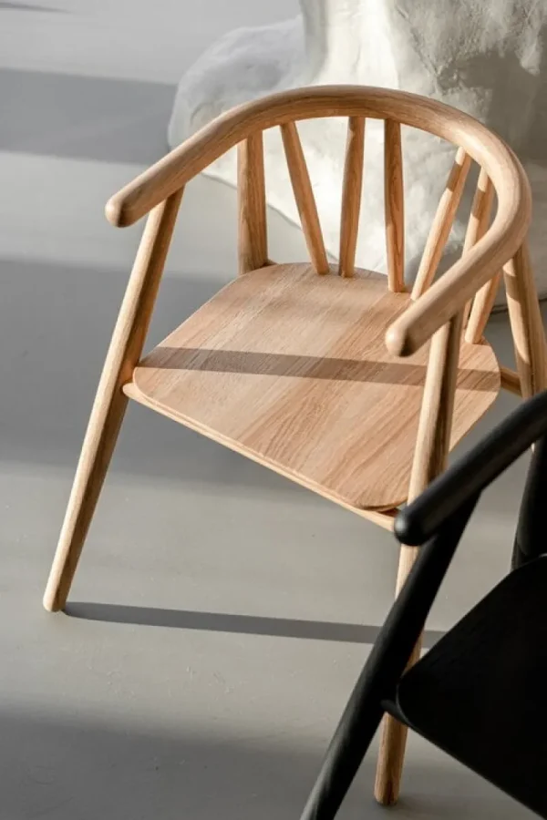 Kinder Oaklings Möbel Für Das Kinderzimmer^Storm Kinderstuhl, schwarz gebeizte Eiche