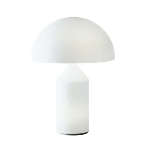Oluce Tischlampen-Tischleuchte Atollo 236, weiß