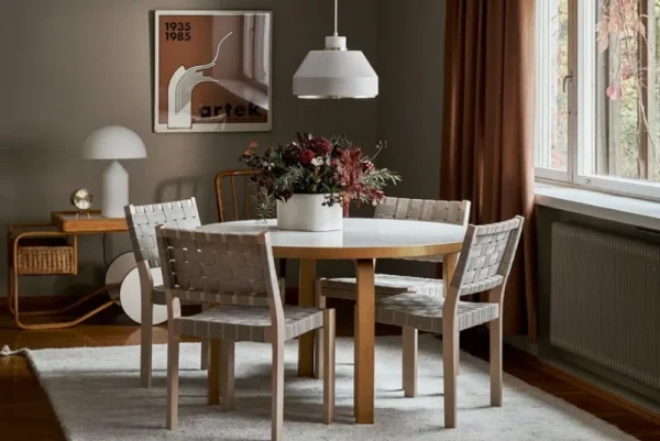 Oluce Tischlampen-Tischleuchte Atollo 237, weiß
