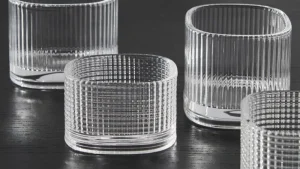 HAY Kerzen Und Kerzenhalter-Orrefors Magica Teelichthalter Super Circle, 50 mm, klar