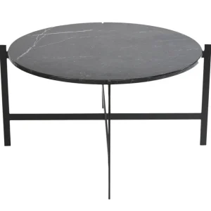 Design House Stockholm Tische-OX Denmarq Deck Tisch, 80 cm, schwarzer Marmor – Schwarz