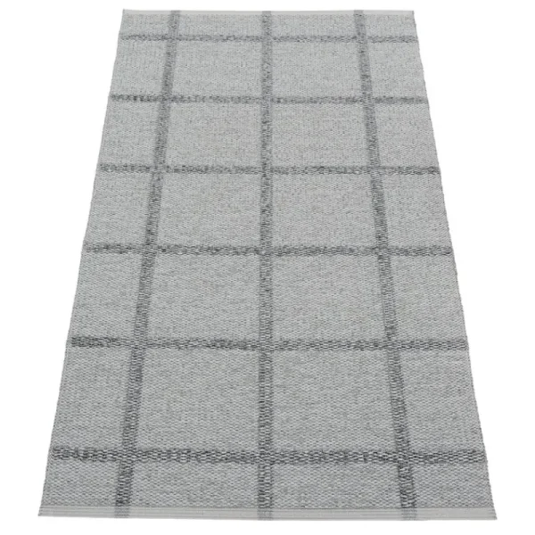 Pappelina Outdoor-textilien^Ada Teppich 70 x 150 cm, Grau – Granitgrau Metallic