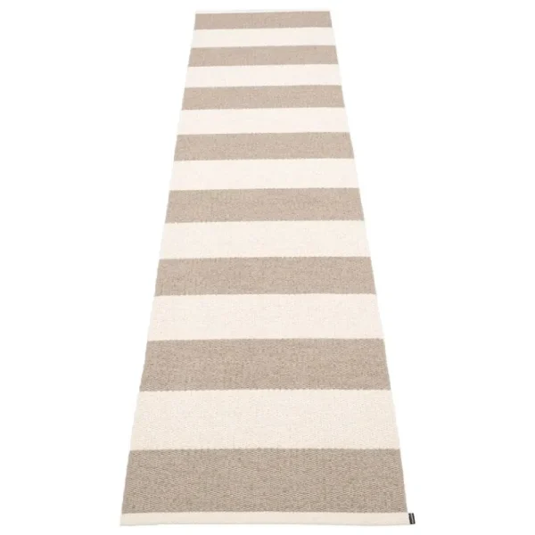 Pappelina Outdoor-textilien^Bob Teppich, 70 x 300 cm, Schlamm - Vanille