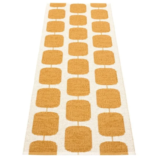 Pappelina Outdoor-textilien | Teppiche Und Läufer^Sten Teppich, 70 x 200 cm, Ockergelb – Vanille