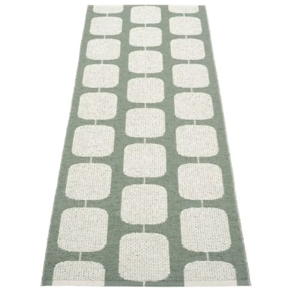 Pappelina Outdoor-textilien | Teppiche Und Läufer^Sten Teppich, 70 x 200 cm, Armeegrün – Grau