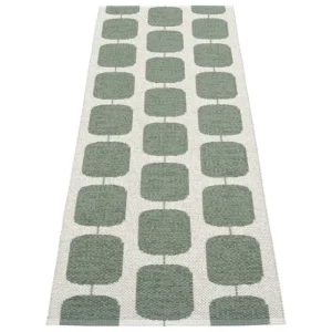 Pappelina Outdoor-textilien | Teppiche Und Läufer^Sten Teppich, 70 x 200 cm, Armeegrün – Grau