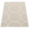 Pappelina Outdoor-textilien^Teppich Boo 70 x 100 cm, leinenfarben – vanille