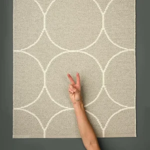 Pappelina Outdoor-textilien^Teppich Boo 70 x 200 cm, leinenfarben – vanille