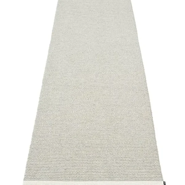 Pappelina Outdoor-textilien^Teppich Mono, 85 x 260 cm, Fossil Grey