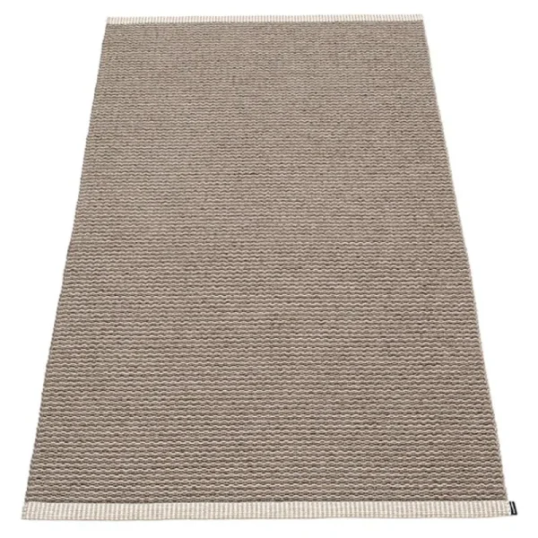 Pappelina Outdoor-textilien^Teppich Mono, 85 x 160 cm, Dark Mud