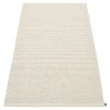 Pappelina Outdoor-textilien^Teppich Mono, 85 x 160 cm, Leinen – Vanille