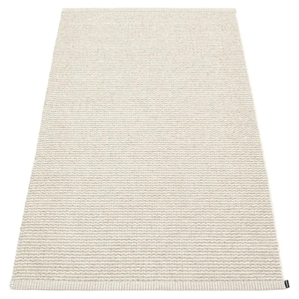 Pappelina Outdoor-textilien^Teppich Mono, 85 x 160 cm, Leinen – Vanille