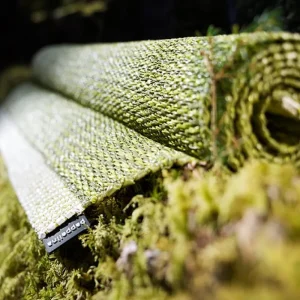 Pappelina Outdoor-textilien^Teppich Mono, 85 x 260 cm, Dark Mud