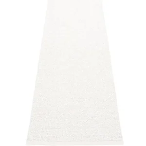 Pappelina Outdoor-textilien^Teppich Svea, 70 x 240 cm, weiß-metallic