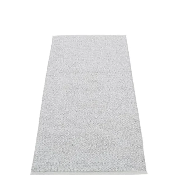 Pappelina Outdoor-textilien^Teppich Svea, 70 x 160 cm, grau-metallic