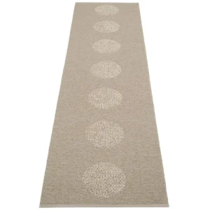 Pappelina Outdoor-textilien | Teppiche Und Läufer^Vera 2.0 Teppich, 70 x 280 cm, dunkl. Leinenbeige-Metallicleinen
