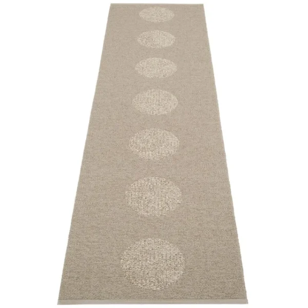 Pappelina Outdoor-textilien | Teppiche Und Läufer^Vera 2.0 Teppich, 70 x 280 cm, dunkl. Leinenbeige-Metallicleinen