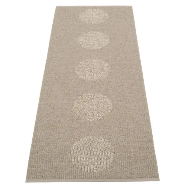 Pappelina Outdoor-textilien | Teppiche Und Läufer^Vera 2.0 Teppich, 70 x 200 cm, dunkl. Leinenbeige-Metallicleinen