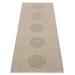 Pappelina Outdoor-textilien | Teppiche Und Läufer^Vera 2.0 Teppich, 70 x 200 cm, dunkl. Leinenbeige-Metallicleinen