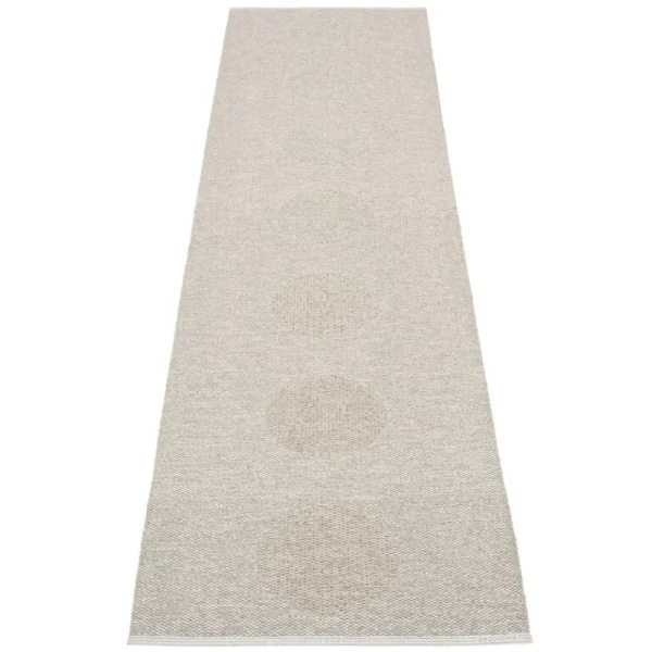 Pappelina Outdoor-textilien | Teppiche Und Läufer^Vera 2.0 Teppich, 70 x 280 cm, Leinenbeige – Steingrau Metallic