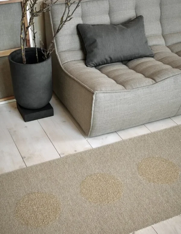Pappelina Outdoor-textilien | Teppiche Und Läufer^Vera 2.0 Teppich, 70 x 280 cm, dunkl. Leinenbeige-Metallicleinen