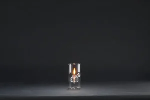 &Tradition Kerzen Und Kerzenhalter | Tischlampen-Paustian Wolfard Öllampe, klein, Klarglas