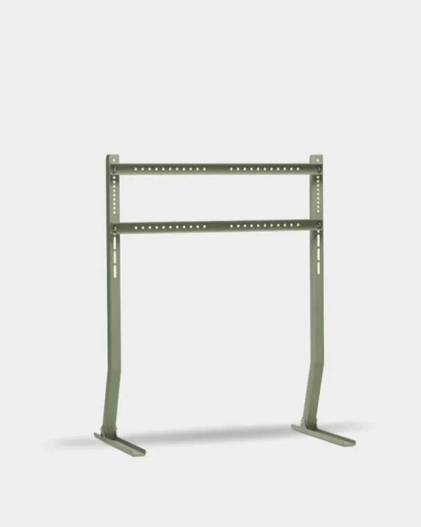 Pedestal Aufbewahrungsmöbel-Bendy Tall TV-Ständer, Moosgrün