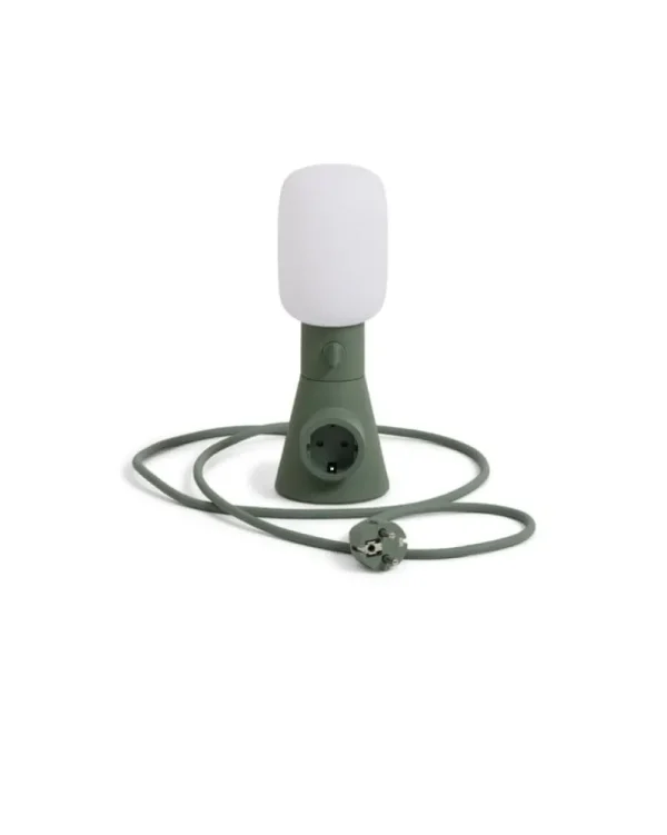 Foscarini Tischlampen-Pedestal Plug-in Leuchte, Mossy Green