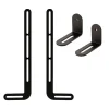 ferm LIVING Aufbewahrungsmöbel-Pedestal Soundbar-Halterung und Winkelhalterung, 2 Stk., anthrazit