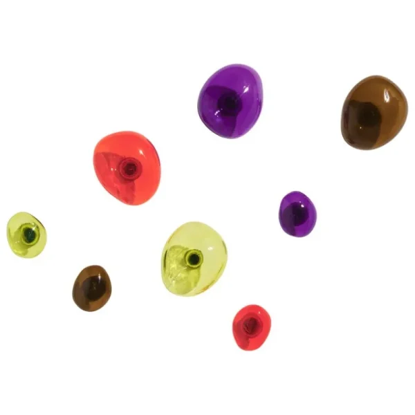 Petite Friture Garderoben Und Kleiderbügel^Bubble Haken, groß, Violett