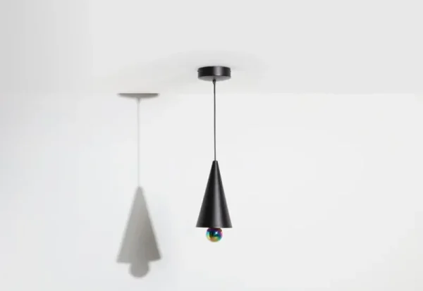 Le Klint Deckenleuchten-Petite Friture Cherry LED Pendelleuchte, klein, Schwarz