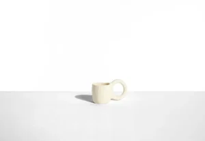 Petite Friture Geschirr^Donut Espressotasse, 2 Stück, Vanille