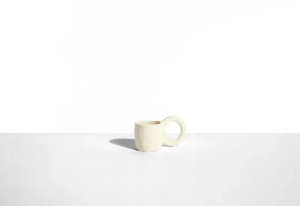 Petite Friture Geschirr^Donut Espressotasse, 2 Stück, Vanille