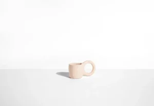 Petite Friture Geschirr^Donut Espressotasse, 2 Stück, Bubble Gum