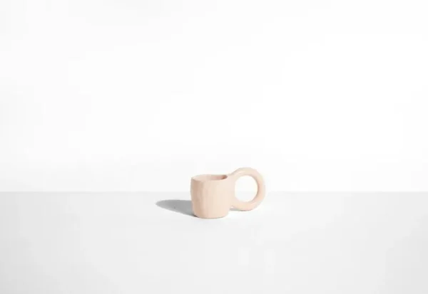 Petite Friture Geschirr^Donut Espressotasse, 2 Stück, Bubble Gum